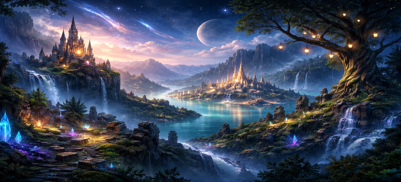 Japanese inspired gaming background